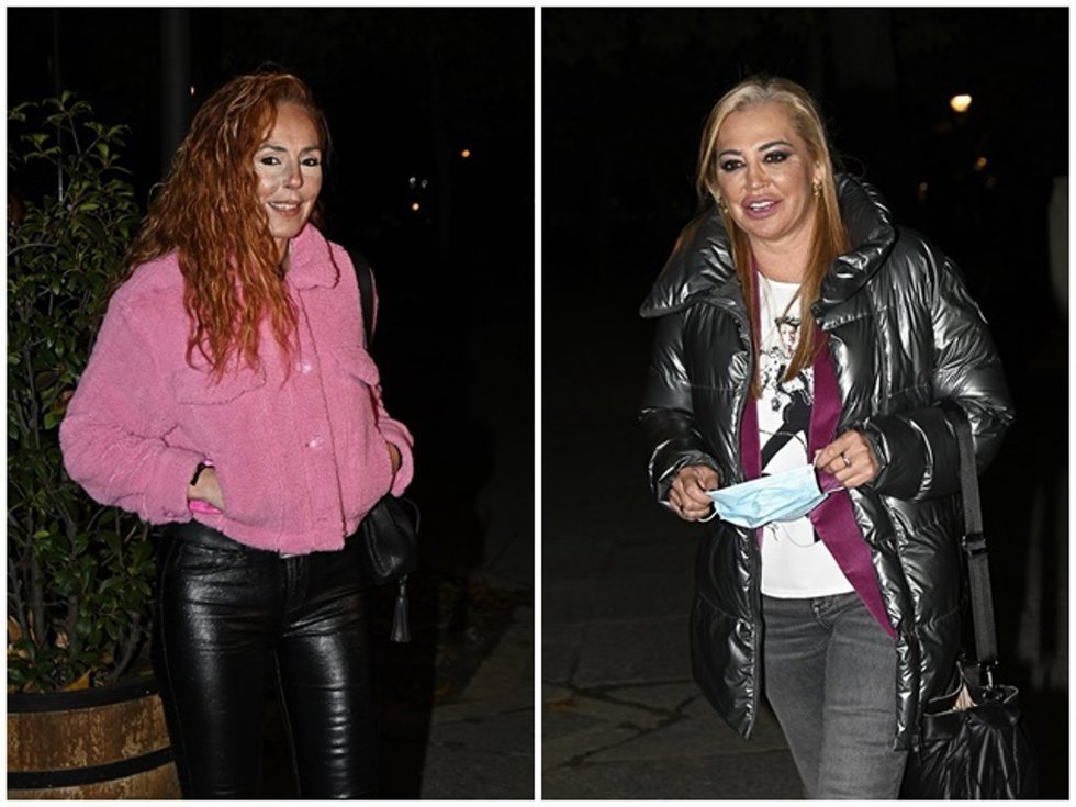 Rocío Carrasco y Belén Esteban, el alma de la fiesta de Navidad de 'La Fábrica de la Tele'