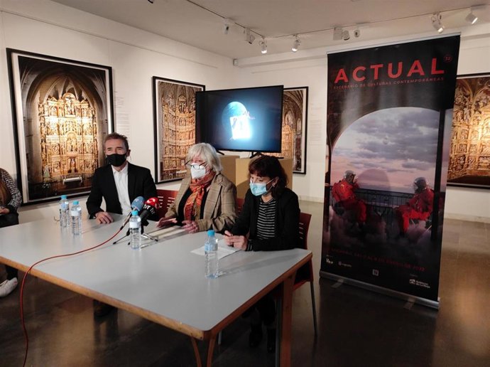 Presentación Artes Plásticas Actual con Santiago Tabernero, Ana Zabalegui y Carmen Urquía