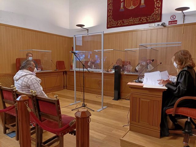 Primera sesión del juicio en la Sección Segunda de la Audiencia de Granada contra el padre de Marchal (Granada) con 34 hijos (archivo).