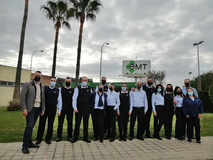 Nuevos conductores de la EMT Palma.