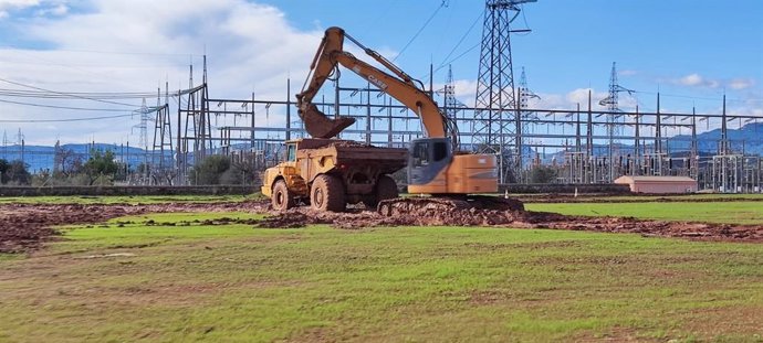 Inicio de las obras en la nueva planta fotovoltaica de Endesa en Son Reus.