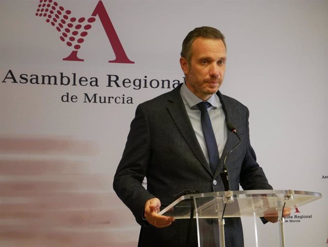 El portavoz del Grupo Parlamentario Popular, Joaquín Segado