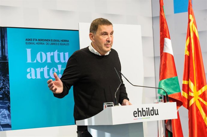 El coordinador general de EH Bildu, Arnaldo Otegi