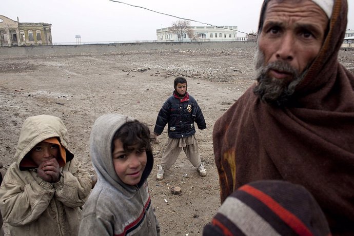 Archivo - Invierno en Kabul