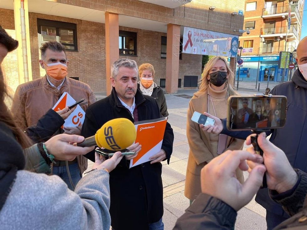 El portavoz de Cs en Móstoles, José Antonio Luelmo