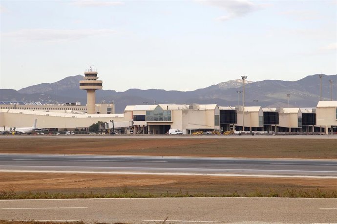 Vista general del aeropuerto de Palma.