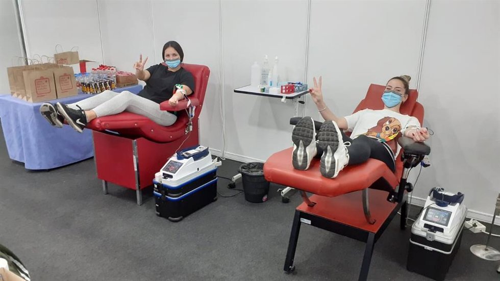 Donantes de sangre del ICHH