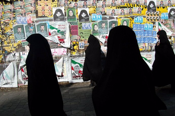 Mujeres en elecciones de Irán