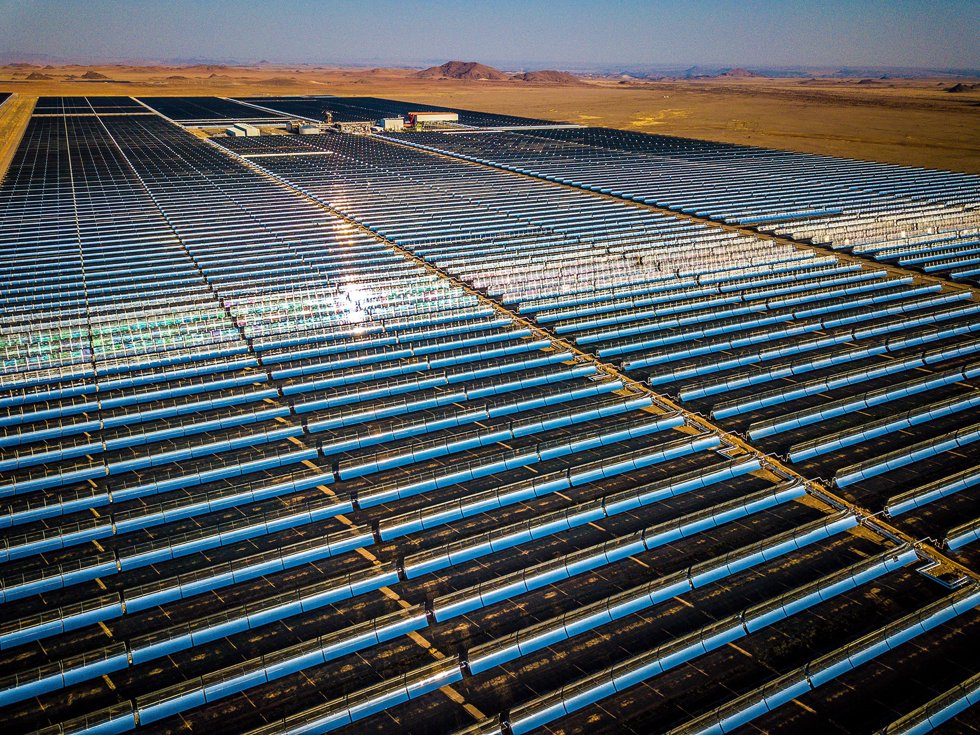 Planta termosolar Xina Solar One de Abengoa en Sudáfrica