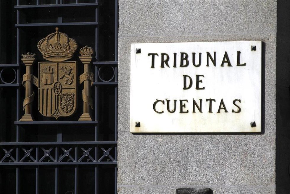 Archivo - Imagen de archivo de la fachada del Tribunal de Cuentas.