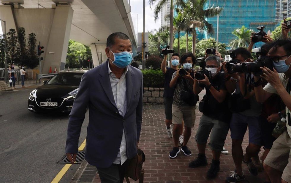 Archivo - El magnate opositor hongkonés Jimmy Lai 
