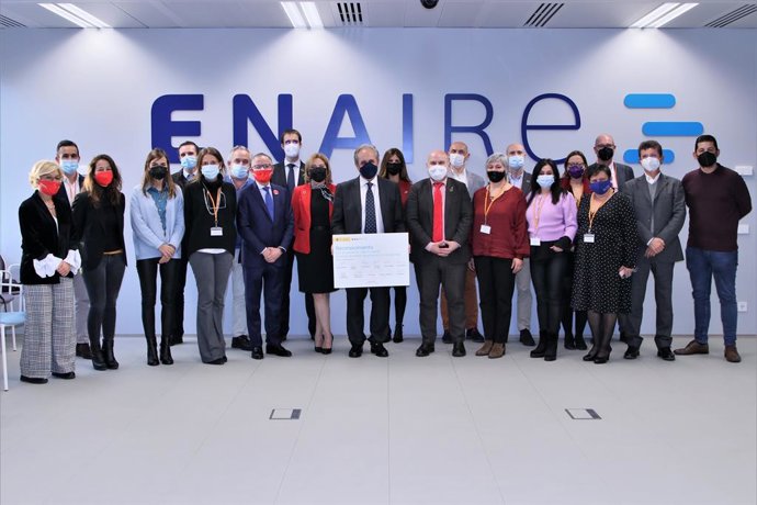 ENAIRE entregó el reconocimiento a los proyectos coindiciendo con el Día Internacional de las Personas con Discapacidad