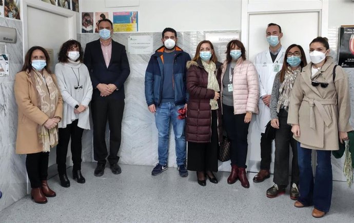 Homenaje en Lebrija a la matrona María del Carmen Carrasco un año después de su muerte