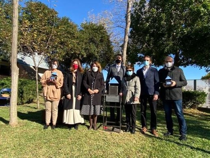 Acto de entrega de los premios Gil Sáez Pacheco en el Centro de Educación Especial Pérez Urruti de Murcia