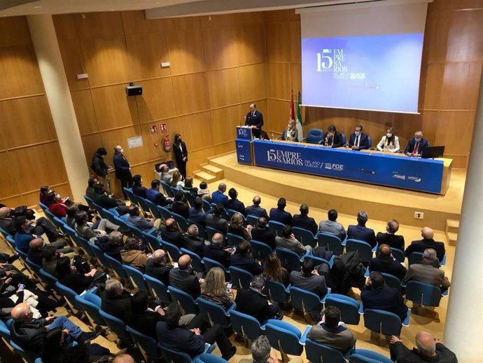 Acto de entrega de los premios Empresarios del Año.