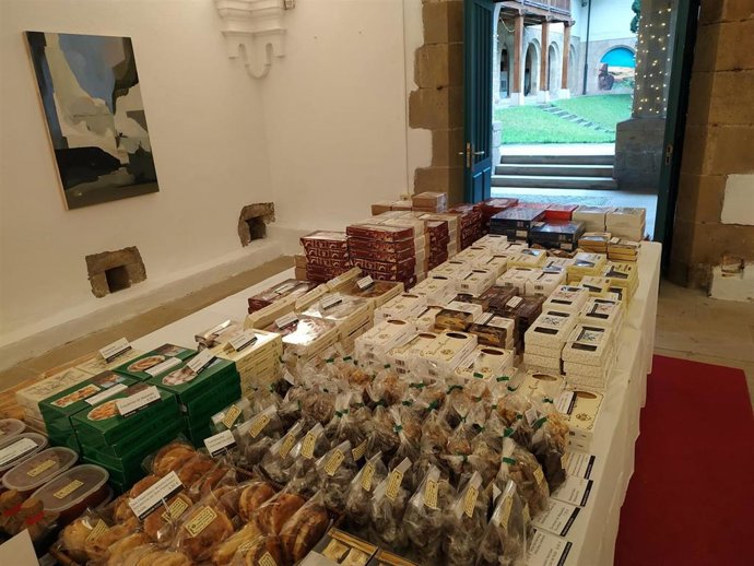 Productos navideños elaborados en conventos de diferentes puntos de la península que se podrán adquirir en el mercado navideño en el Museo de Arte Sacro de Bilbao