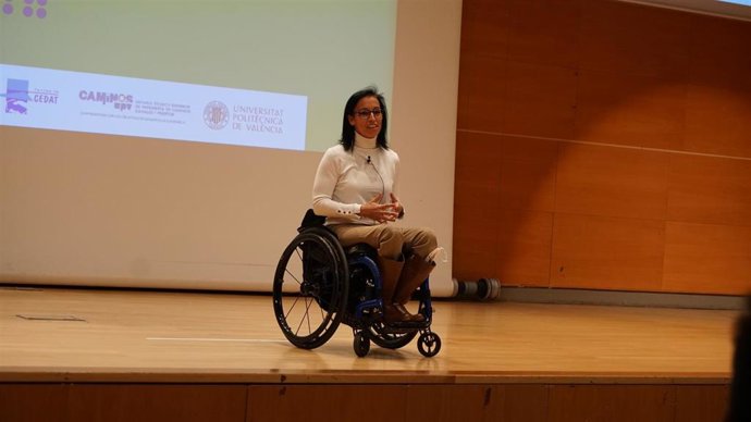 La nadadora paralímpica Teresa Perales