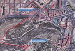 El Ayuntamiento pondrá en marcha la semana de Navidad los microbuses lanzadera al castillo de Santa Bárbara