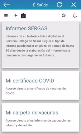 Archivo - Galicia planteará al Consejo Interterritorial del Sistema Nacional de Salud que el certificado de vacunación covid-19 permita ser una excepción de movilidad
