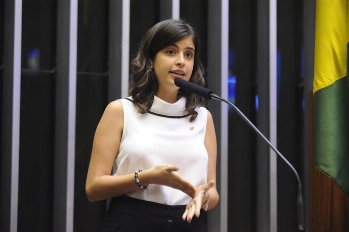 La diputada del Partido Socialista Brasileño (PSB) Tabata Amaral.