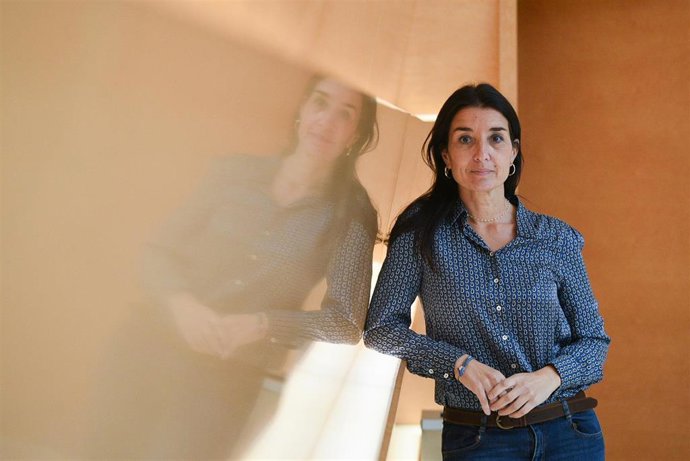 La síndica de Ciudadanos en Les Corts, Ruth Merino, en una entrevista con Europa Press