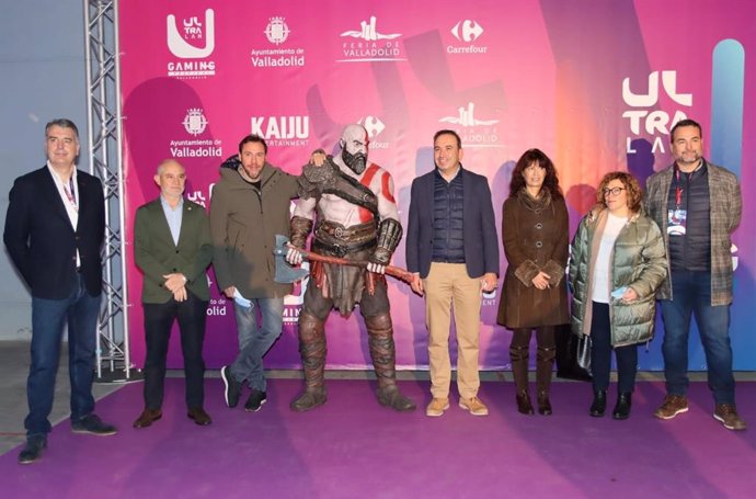 Inauguración de Ultralan Gaming Festival en la Feria de Valladolid.