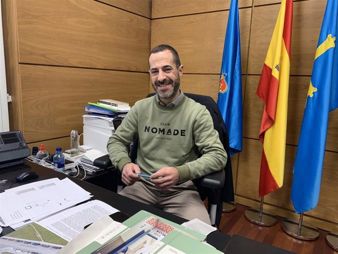 El alcalde de Siero, Angel García