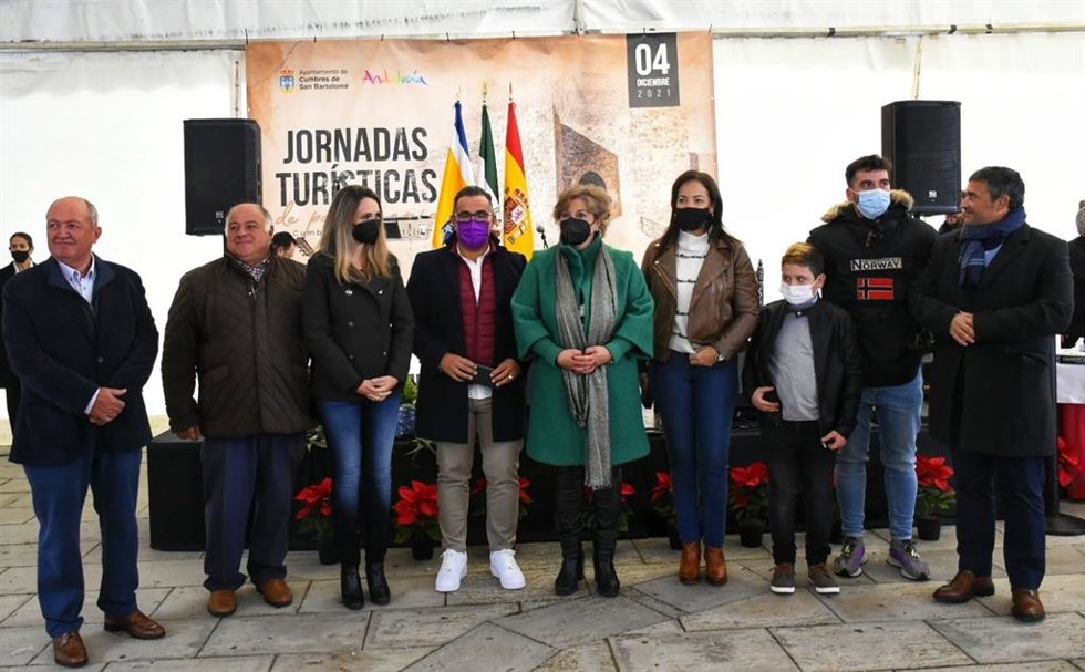 Jornadas turísticas de patrimonio en Cumbres de San Bartolomé (Huelva).