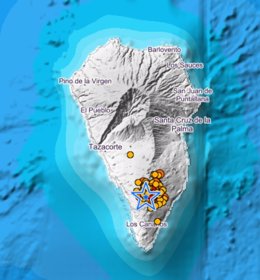 La sismicidad sigue a la baja en La Palma con siete terremotos desde medianoche