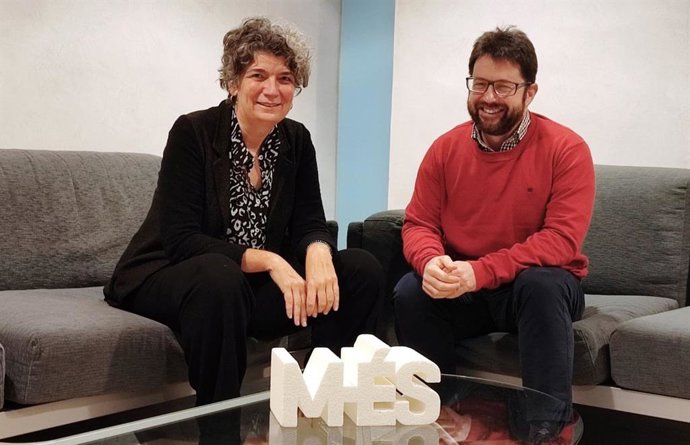 Agustina Vilaret y Pep Lluís Pons.