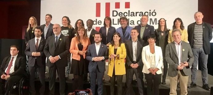 Firmante de la Derclaración de la Llotja de Mar