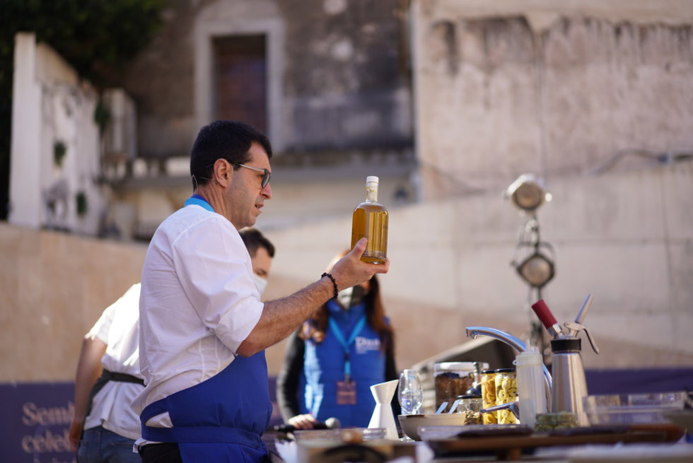 El chef Ricard Camarena, en el DNA Restaurant