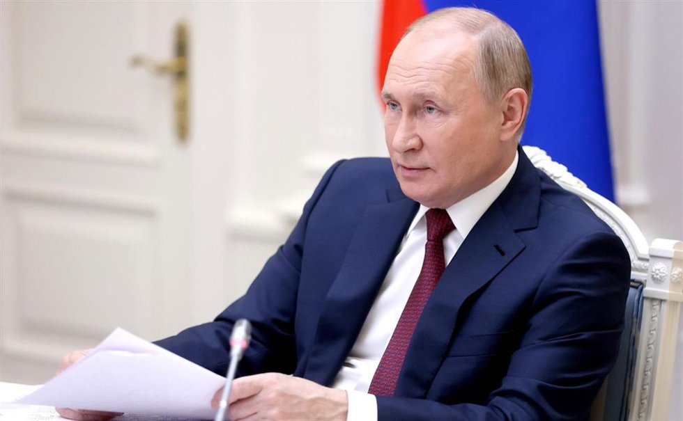 El presidente ruso, Vladimir Putin, en Moscú