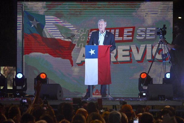 El candidato a las presidenciales de Chile José Antonio Kast