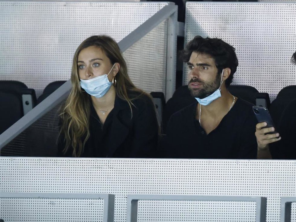Paula Badosa y Juan Betancourt han sido dos de las celebrities que se han desplazado hasta el Madrid Arena para disfrutar de las finales de la Copa Davis