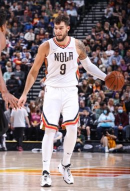 El pívot español Willy Hernangómez con New Orleans Pelicans