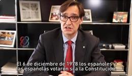 El líder del PSC en el Parlament de Catalunya, Salvador Illa