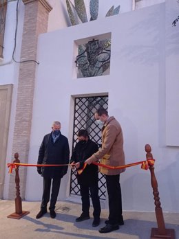 Inauguración del Parque del Olivar 'Van der Lide' de Arjona (Jaén).
