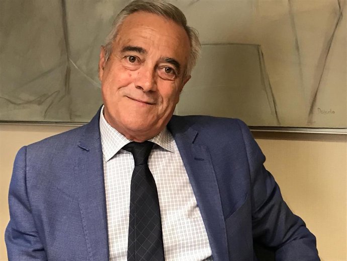 Archivo - Javier Sada, presidente de las Cortes de Aragón.