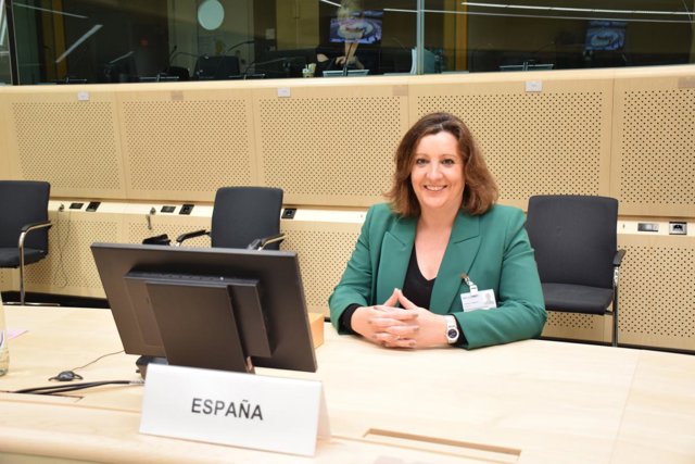 La consejera de Economía, Empresas y Empleo en el Consejo Europeo