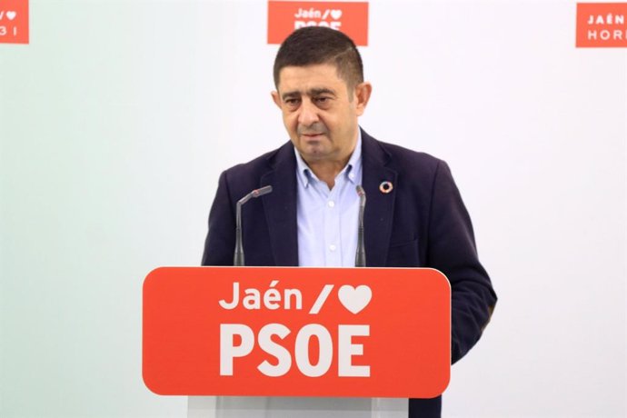El secretario general del PSOE de Jaén, Francisco Reyes, foto de archivo