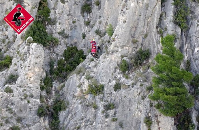 Rescate de un hombre