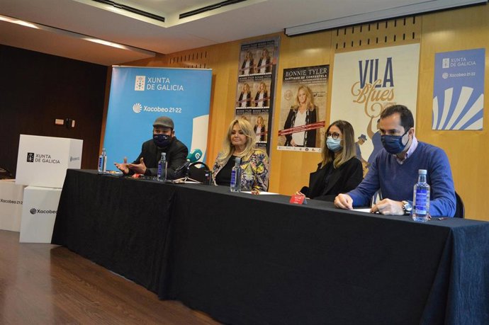 Rueda de prensa de Bonnie Tyler.