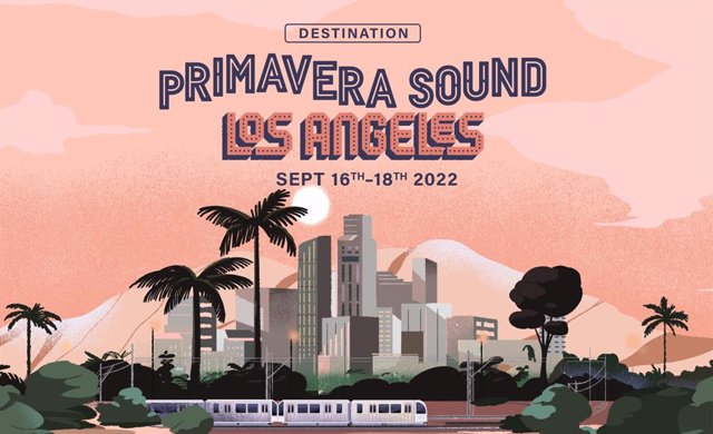 Cartell promocional del Primavera Sound Los Angeles 2022