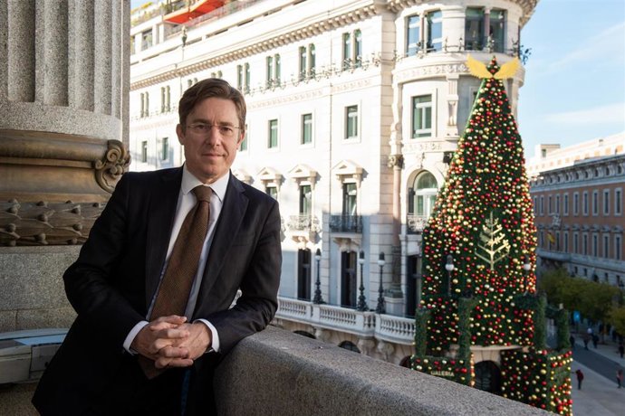 El director de la Oficina para Madrid Nuevo Norte José Luis Moreno Casas, en la Consejería de Vivienda