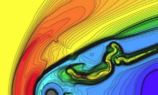 Aspecto de la heliosfera según las nuevas simulaciones astrofísicas