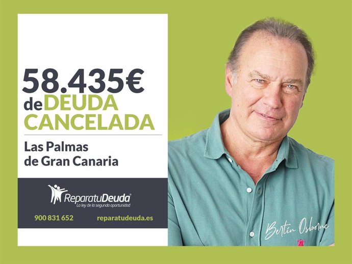 Bertín Osborne, imagen oficial de Repara Tu Deuda.