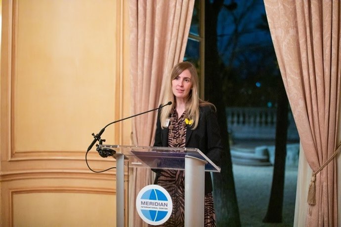 La consellera de Acción Exterior y Gobierno Abierto,  Victria Alsina