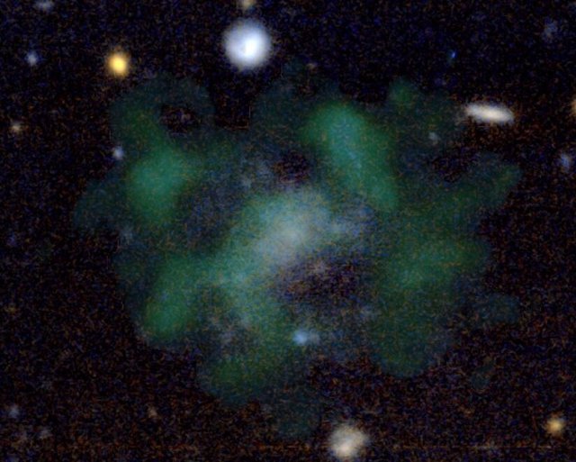 La galaxia AGC 114905  no parece contener materia oscura, incluso después de 40 horas de mediciones detalladas con telescopios de última generación.