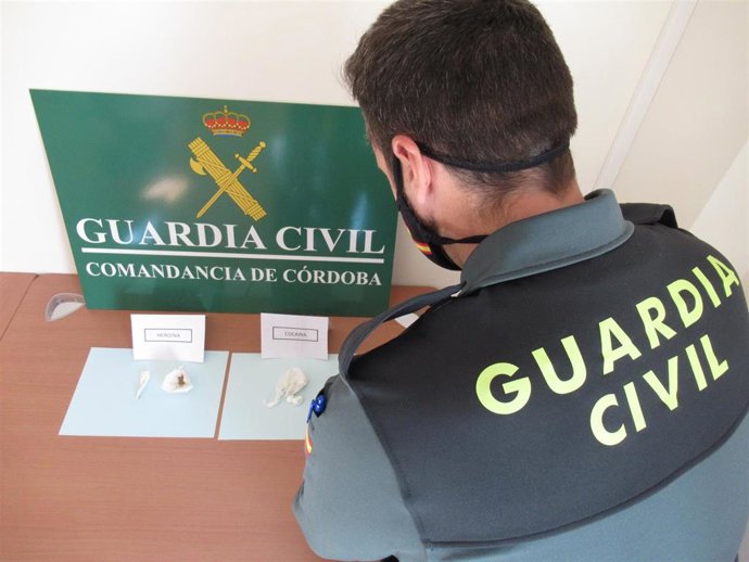 Droga intervenida porla Guardia Civil.